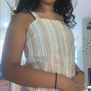 Madewell Summery Striped Tanktop